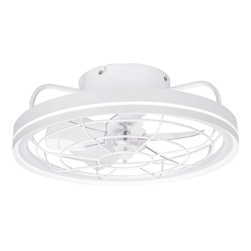 Aigostar - LED Prigušivi plafonski ventilator LED/40W/230V 2700-6500K pr. 48 cm + Daljinski upravljač bela