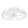 Aigostar - LED Prigušivi plafonski ventilator LED/40W/230V 2700-6500K pr. 48 cm + Daljinski upravljač bela
