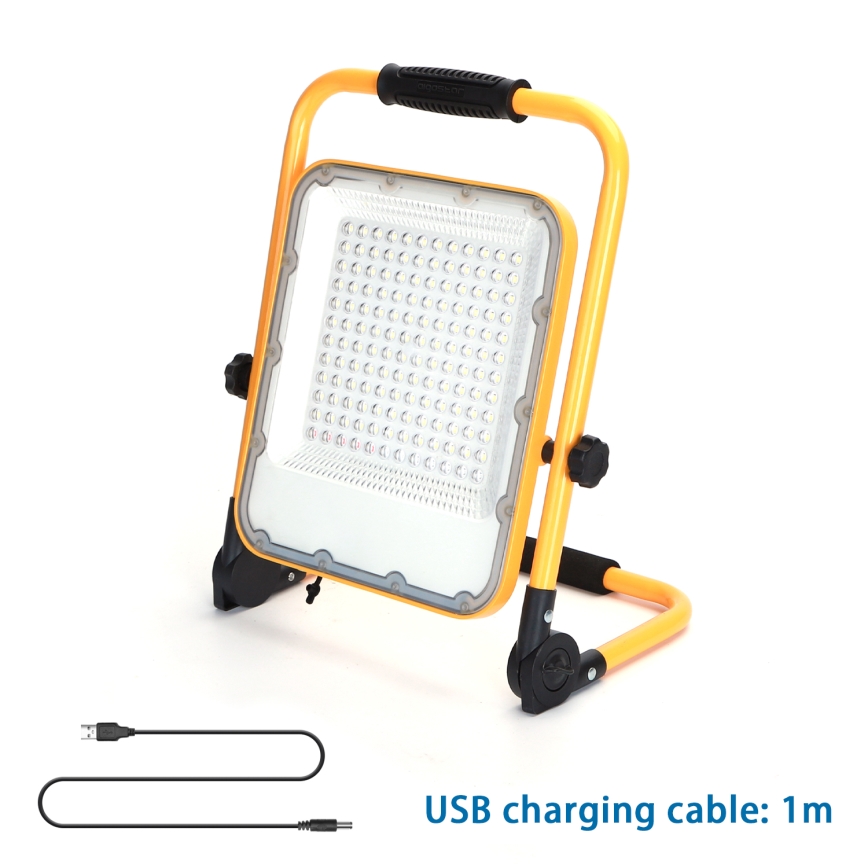 Aigostar - LED Prigušivi punjivi reflektor LED/100W/5V 6500K IP65 15000 mAh