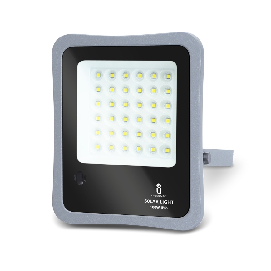 Aigostar - LED Prigušivi solarni reflektor LED/100W/3,2V IP65 10000 mAh + Daljinski upravljač