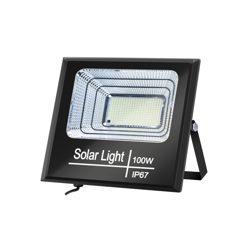 Aigostar - LED Prigušivi solarni reflektor LED/100W/3,2V IP67 2000 mAh + Daljinski upravljač