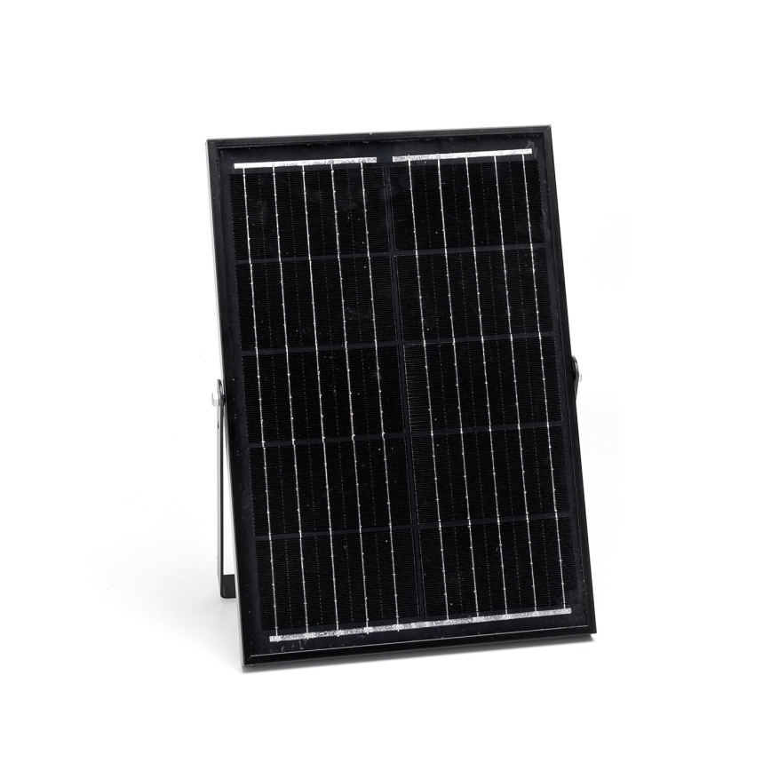 Aigostar - LED Prigušivi solarni reflektor LED/100W/3,4V IP65 + Daljinski upravljač
