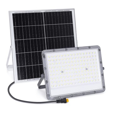 Aigostar - LED Prigušivi solarni reflektor LED/200W/3,2V IP65 + Daljinski upravljač