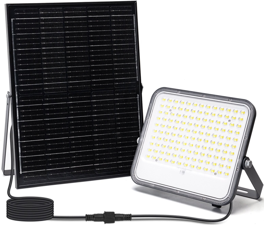 Aigostar - LED Prigušivi solarni reflektor LED/200W/3,4V 3000/4000/6500K IP66 + Daljinski upravljač