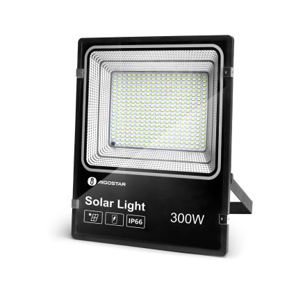 Aigostar - LED Prigušivi solarni reflektor LED/300W/3,2V IP66 + Daljinski upravljač