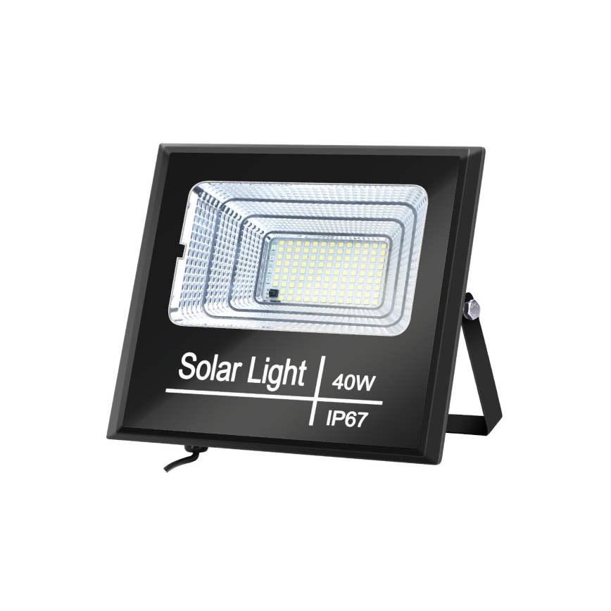 Aigostar - LED Prigušivi solarni reflektor LED/40W/3,2V IP67 2000 mAh + Daljinski upravljač
