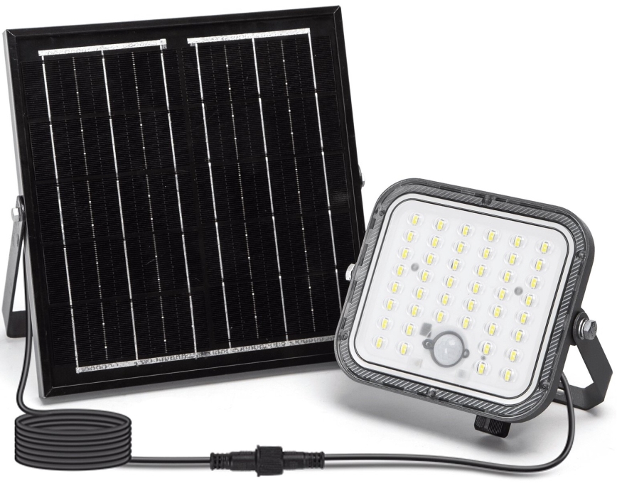 Aigostar - LED Prigušivi solarni reflektor sa senzorom LED/80W/3,4V 6500K IP66 + Daljinski upravljač
