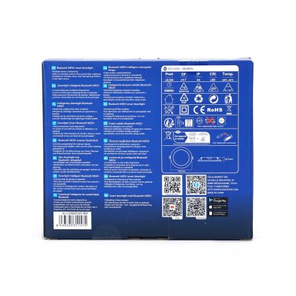Aigostar - LED Prigušivo ugradbeno svetlo MESH LED/9W/230V 2700-6500K pr. 14,5 cm
