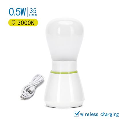 Aigostar - LED Punjivo noćno svetlo LED/0,5W/5V 3000K
