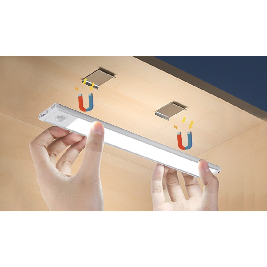 Aigostar - LED punjivo osvetljenje za nameštaj sa senzorom LED/1,5W/5V 4000K