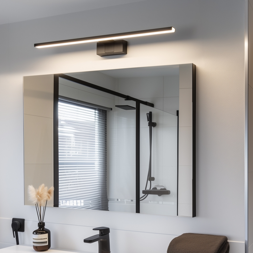 Aigostar - LED rasveta za ogledalo u kupatilu LED/12W/230V 4000K 60 cm IP44 crno