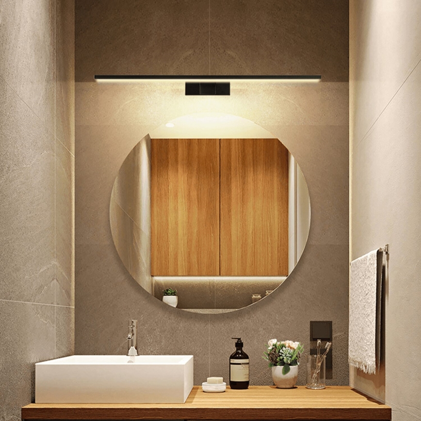 Aigostar - LED rasveta za ogledalo u kupatilu LED/12W/230V 4000K 60 cm IP44 crno