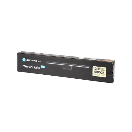 Aigostar - LED rasveta za ogledalo u kupatilu LED/12W/230V 4000K 60 cm IP44 crno