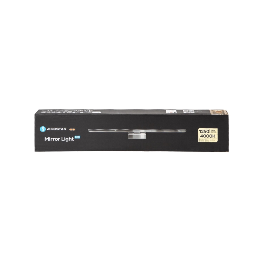 Aigostar - LED Rasveta za ogledalo u kupatilu LED/12W/230V 4000K 60cm IP44 aluminijum