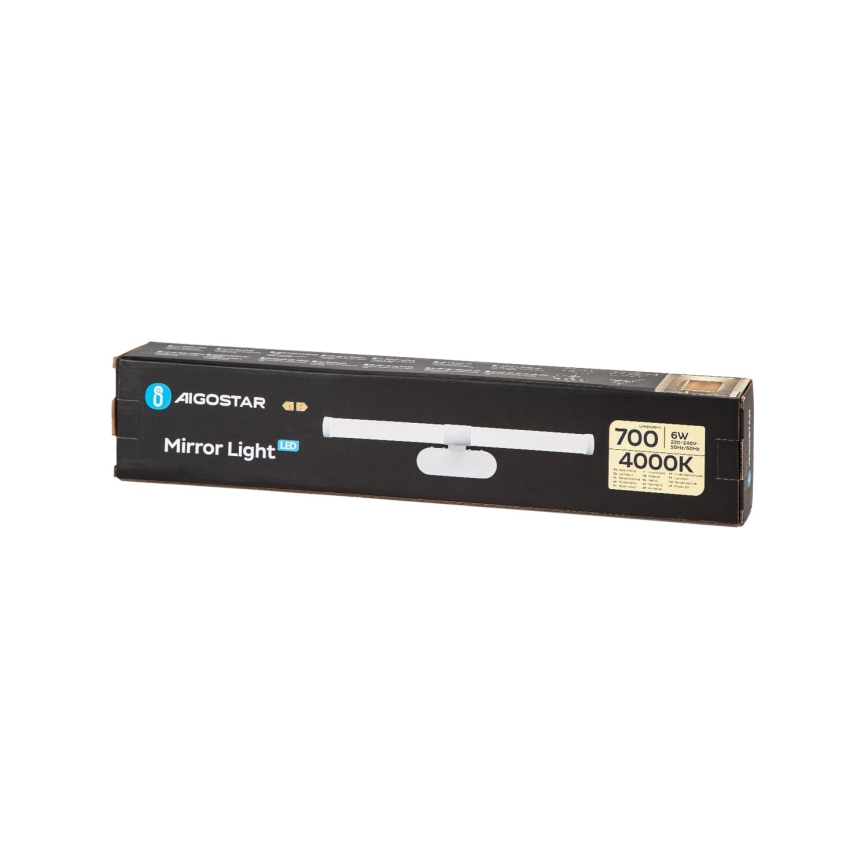 Aigostar - LED Rasveta za ogledalo u kupatilu LED/6W/230V 4000K 40cm IP44