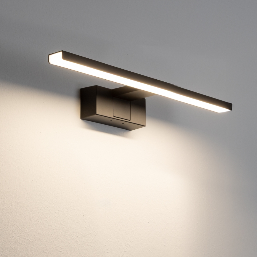 Aigostar - LED rasveta za ogledalo u kupatilu LED/8W/230V 4000K 40 cm IP44 crno