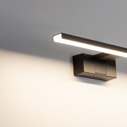 Aigostar - LED rasveta za ogledalo u kupatilu LED/8W/230V 4000K 40 cm IP44 crno