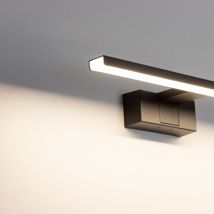 Aigostar - LED rasveta za ogledalo u kupatilu LED/8W/230V 4000K 40 cm IP44 crno