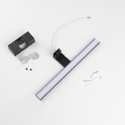 Aigostar - LED rasveta za ogledalo u kupatilu LED/8W/230V 4000K 40 cm IP44 crno