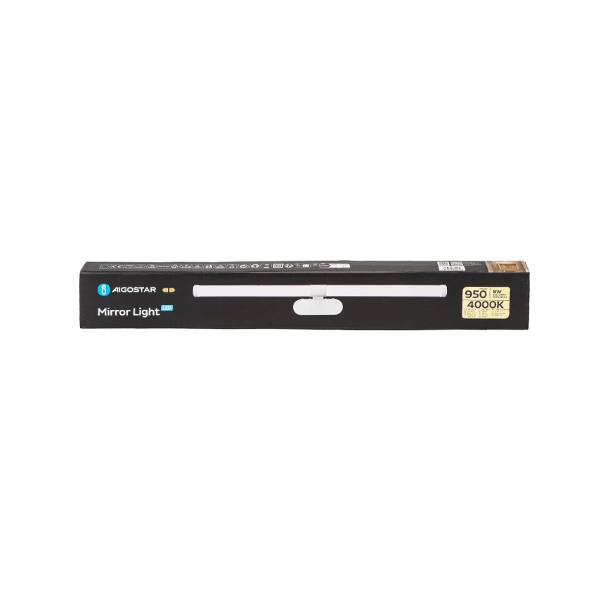 Aigostar - LED Rasveta za ogledalo u kupatilu LED/8W/230V 4000K 60cm IP44