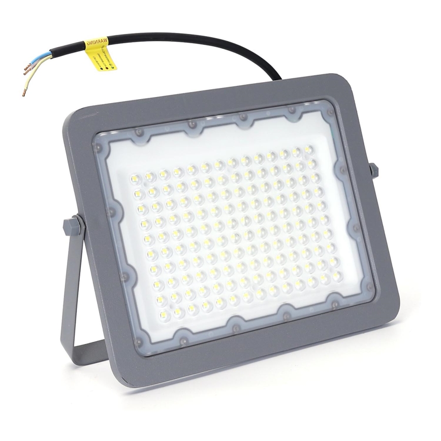 Aigostar - LED Reflektor LED/100W/230V sivo 6500K IP65