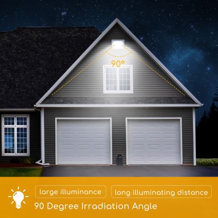 Aigostar - LED Reflektor LED/200W/230V sivo 6500K IP65