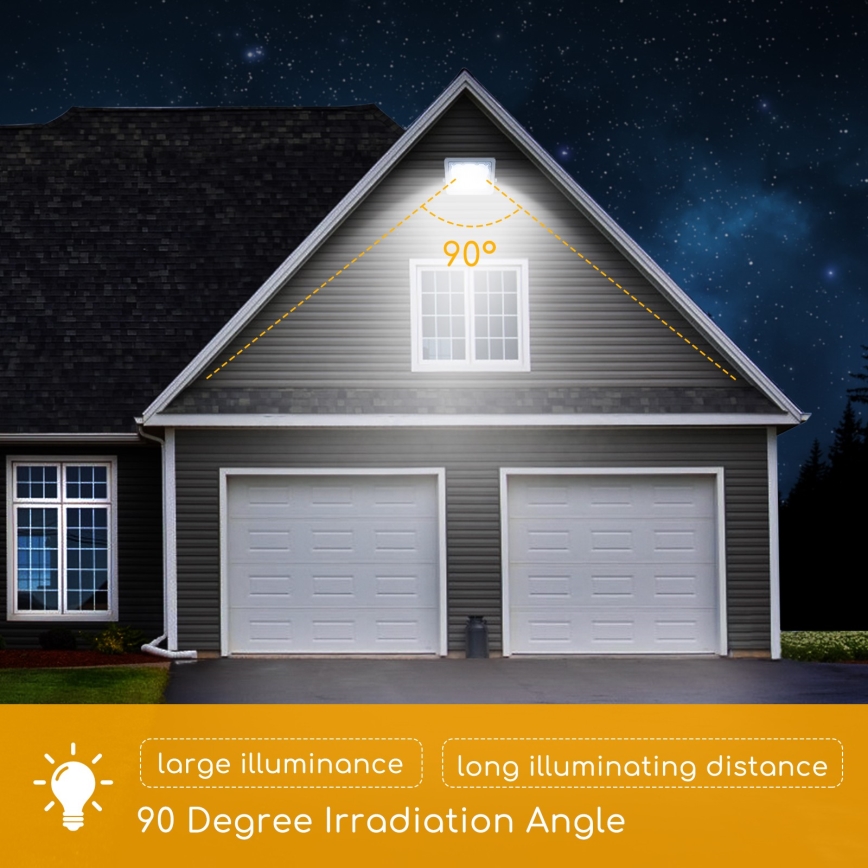 Aigostar - LED Reflektor LED/200W/230V sivo 6500K IP65