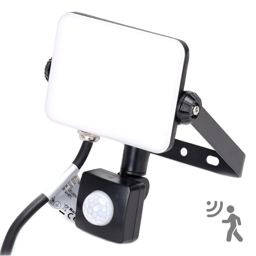 Aigostar - LED Reflektor sa senzorom LED/20W/230V 4000K IP65 crno