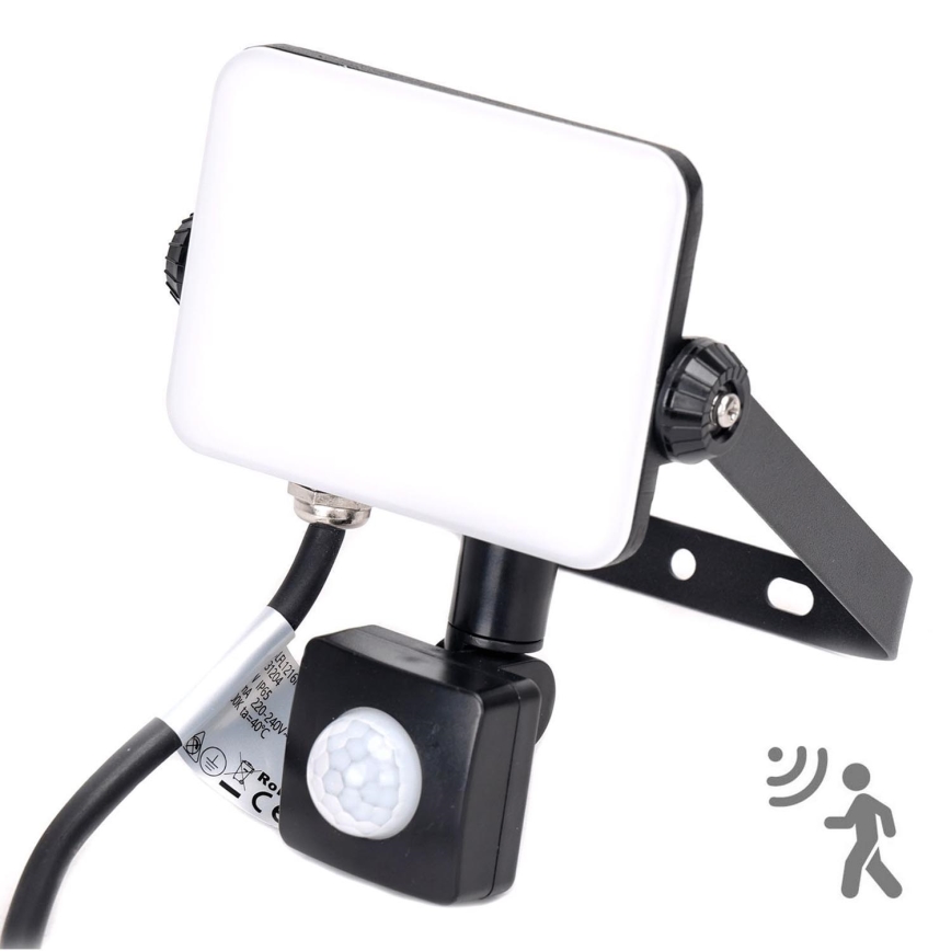 Aigostar - LED Reflektor sa senzorom LED/30W/230V 6500K IP65 crno