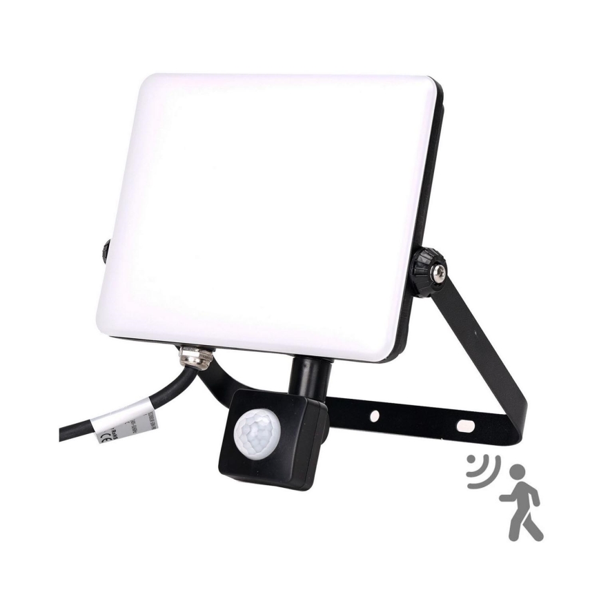 Aigostar - LED Reflektor sa senzorom LED/50W/230V 4000K IP65 crno