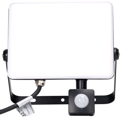 Aigostar - LED Reflektor sa senzorom LED/50W/230V 4000K IP65 crno