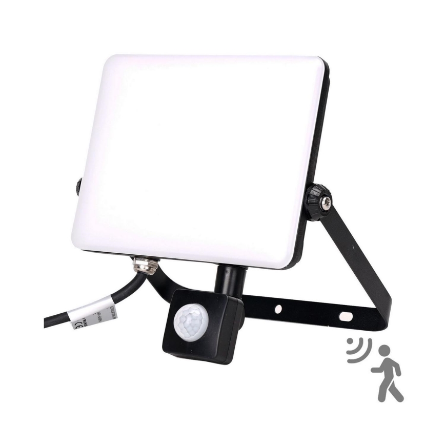 Aigostar - LED Reflektor sa senzorom LED/50W/230V 6500K IP65 crno