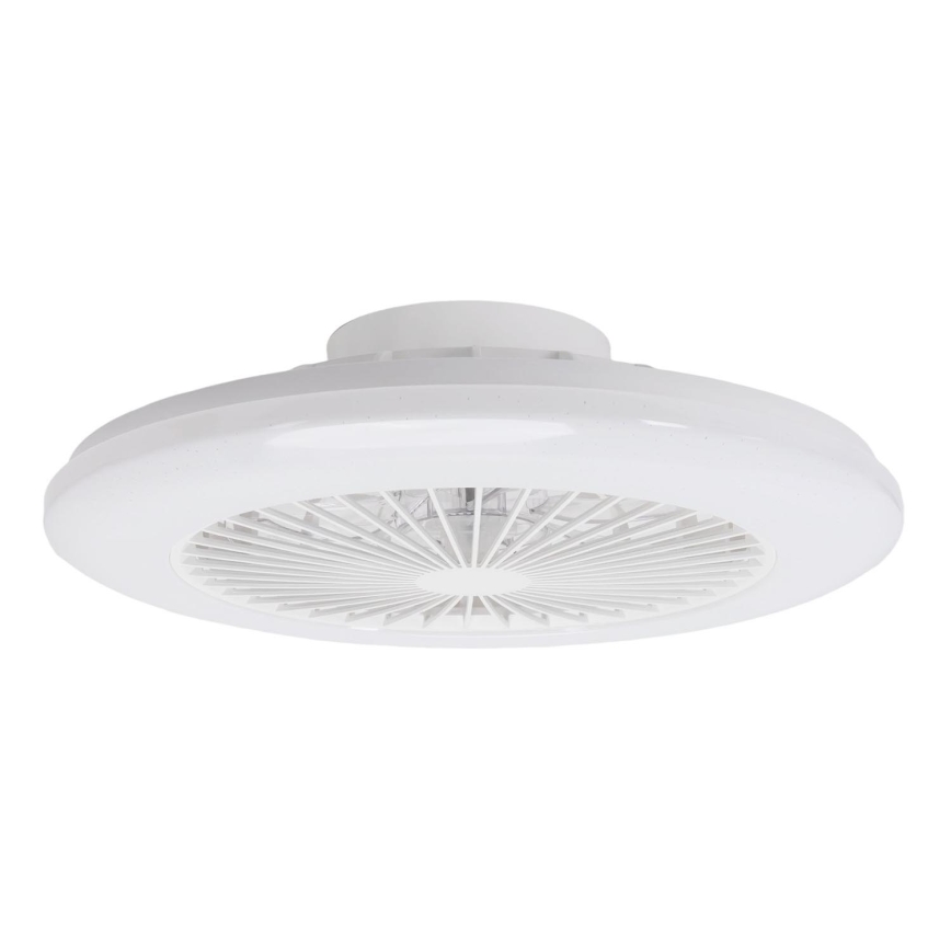 Aigostar - LED RGB Prigušiva plafonjera sa ventilatorom MESH LED/40W/230V 2700-6500K bela + Daljinski upravljač