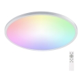 Aigostar - LED RGB Prigušiva plafonjera za kupatilo LED/24W/230V 3000-6500K pr. 42 cm IP44 + Daljinski upravljač