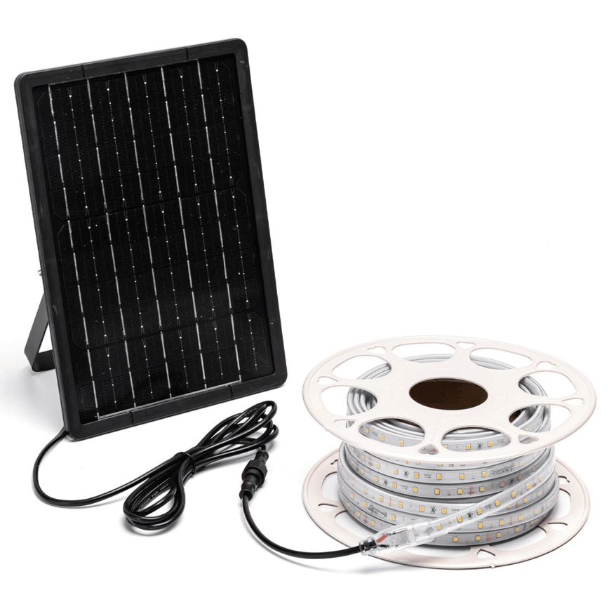 Aigostar - LED RGB Prigušiva solarna traka LED/10W/3,2V 10 m IP65 + Daljinski upravljač