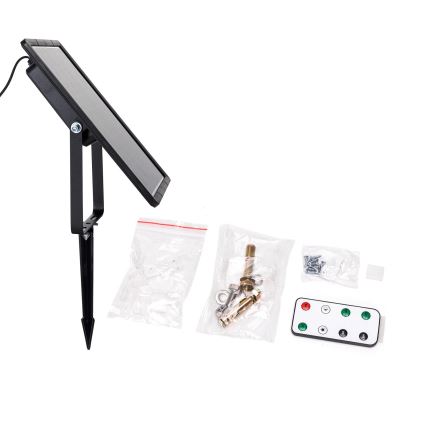 Aigostar - LED RGB Prigušiva solarna traka LED/10W/3,2V 10 m IP65 + Daljinski upravljač