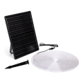 Aigostar - LED RGB Prigušiva solarna traka LED/20W/3,2V 20 m 2700K IP65 + Daljinski upravljač