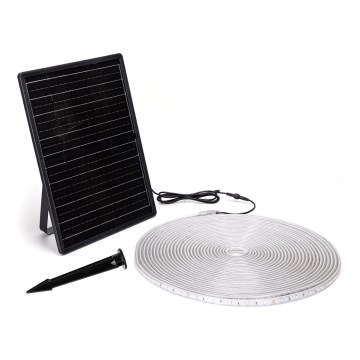 Aigostar - LED RGB Prigušiva solarna traka LED/20W/3,2V 20 m IP65 + Daljinski upravljač