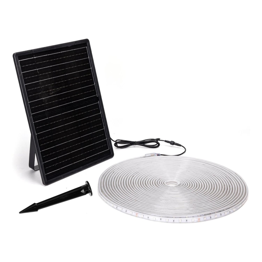 Aigostar - LED RGB Prigušiva solarna traka LED/20W/3,2V 20 m IP65 + Daljinski upravljač