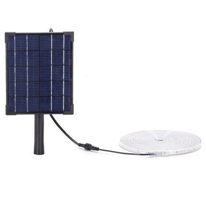 Aigostar - LED RGB Prigušiva solarna traka LED/5W/3,2V 5+2m IP65 + Daljinski upravljač