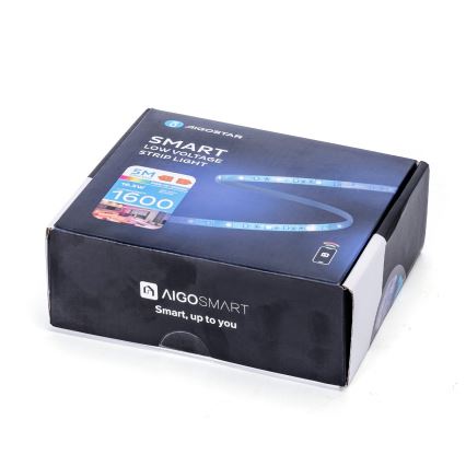 Aigostar - LED RGB Prigušiva traka 6,5m LED/16,5W/12/230V 3000K Wi-Fi