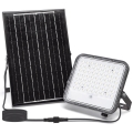 Aigostar - LED RGB Prigušivi solarni reflektor LED/100W/3,4V IP66 + Daljinski upravljač