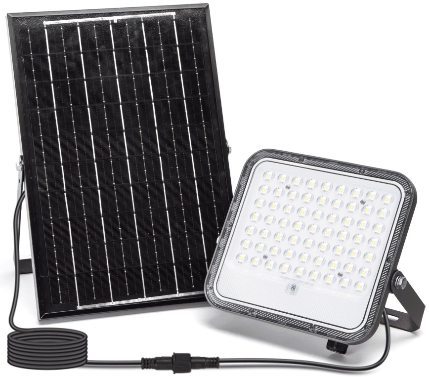 Aigostar - LED RGB Prigušivi solarni reflektor LED/100W/3,4V IP66 + Daljinski upravljač