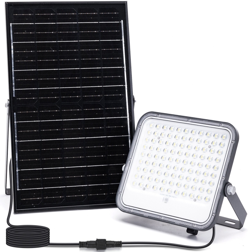 Aigostar - LED RGB Prigušivi solarni reflektor LED/150W/3,4V IP66 + Daljinski upravljač