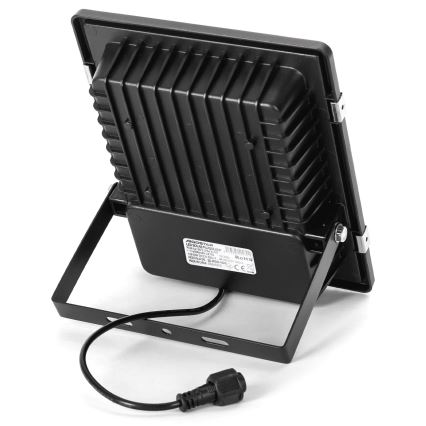 Aigostar - LED RGB Prigušivi solarni reflektor LED/50W/3,2V IP66 + Daljinski upravljač