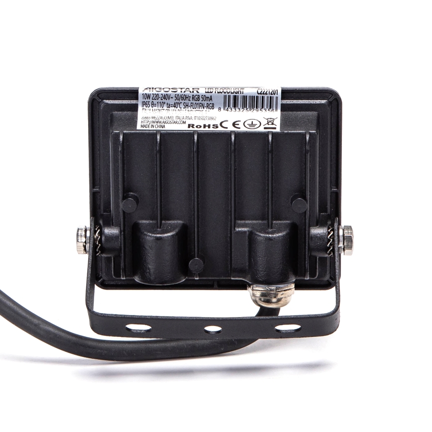 Aigostar - LED RGB reflektor LED/10W/230V IP65 + Daljinski upravljač