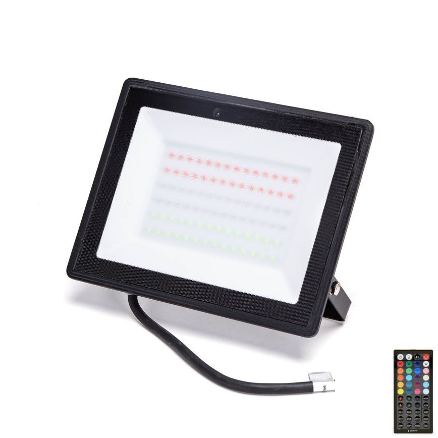Aigostar - LED RGB reflektor LED/50W/230V IP65 + Daljinski upravljač