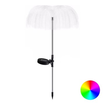 Aigostar - LED RGB Solarna dekorativna lampa LED/0,03W/1,2V 70cm IP44