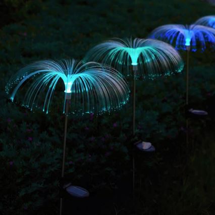 Aigostar - LED RGB Solarna dekorativna lampa LED/0,03W/1,2V 70cm IP44