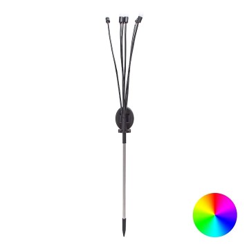 Aigostar - LED RGB Solarna dekorativna lampa LED/0,04W/1,2V 68,5cm IP44